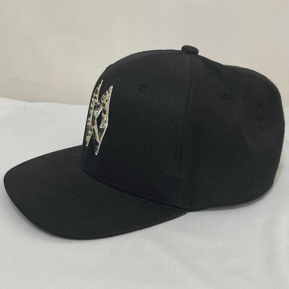 Morgan Wallen Country Singer Music Hat Embroidered Logo Black Camo Snapback Cap - Picture 4 of 10